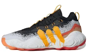 Трае Янг 3 Чёрный Белый Жёлтый Adidas, Чёрный Белый Оранжевый