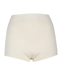 Вязаные шорты с высокой талией Max Mara, белый