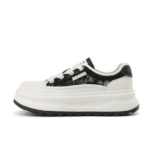 Женские повседневные туфли Daphne низкие черные/бежевые без подкладки сетчатые бежевые