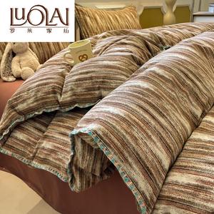 LUOLAI HOME Комплект постельного белья 1,8 м, 4 предмета, для одеяла 200x230 см