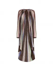 Макси-платье с отделкой пайетками Missoni, коричневый