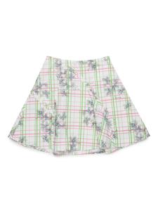 Мини-юбка Marni Kids Greenhouse, белый