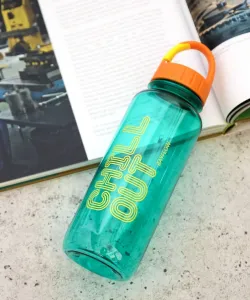 Бутылка для воды BF Typography 7мл Bayflow, цвет Green 70 (Chill)