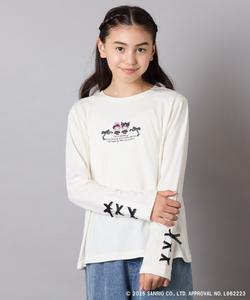 Длинная футболка с рукавами на шнуровке Avv, цвет Ivory