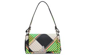 Vivienne Westwood Кожаная сумка через плечо HAZEL, кросс-боди, женская сумка среднего размера зеленый и мультиколор