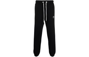 Логотип накладка Спортивные штаны на шнурке PALM ANGELS, черный