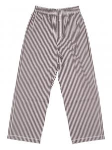 Полосатые пижамные брюки LA ROSE, коричневый