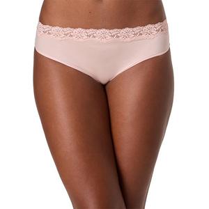 Женские кружевные бикини-трусики cheeky Maidenform, Pink With Rose Gold