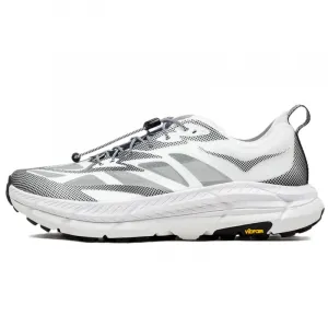 HOKA ONE ONE Низкие износостойкие кроссовки Mafate Speed 4 для активного отдыха, унисекс, розовые