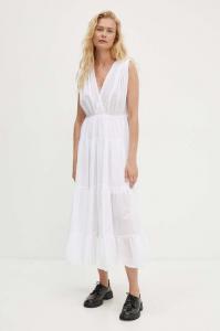 Хлопковое платье Answear Lab, белый