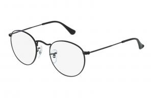 Металлическая круглая оправа для очков мужская RayBan, черный