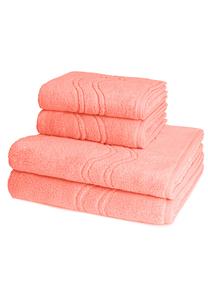 Полотенце для ванной Ross 2 X 2 X Duschtuch im Set Cashmere feeling, цвет Peach Pink