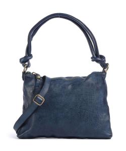 Сумка через плечо из зернистой коровьей кожи Campomaggi, синий