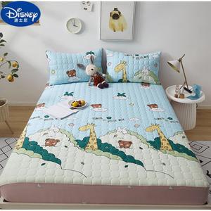 Disney Простыня на резинке из хлопка, 90х190 см, для матраса толщиной 3-14 см, цвет Summer Alliance