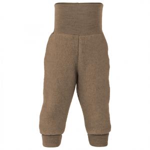 Флисовые брюки Engel Baby Hose mit Nabelbund, цвет Walnuss Melange