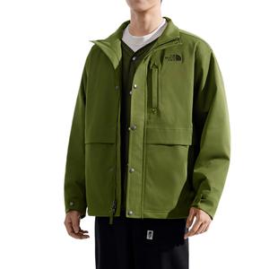 THE NORTH FACE Городская исследовательская ветровка мужская утеплённая непромокаемая, Green