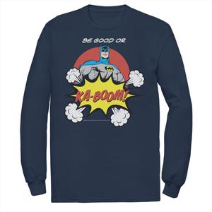 Мужская футболка DC Comics Batman Ka-Boom в стиле поп-арт с текстовым плакатом