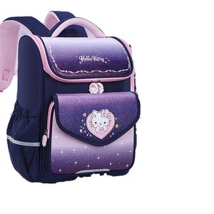 Sanrio Полиэстеровый рюкзак туба унисекс фиолетовый синий розовый, Hello Kitty Large