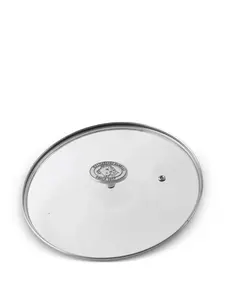 Стеклянная крышка с ручкой из нержавеющей стали Pentole Agnelli, серебряный