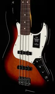 Fender Player II Jazz Bass с грифом из розового дерева, 3-цветной солнечный взрыв (736)