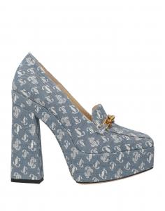 Лоферы Jimmy Choo, пастельно-голубой