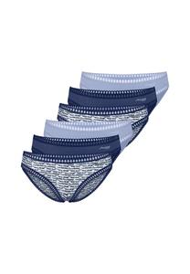 Мини-Трусы 6 пар в упаковке иди в крах Sloggi, мультиколор