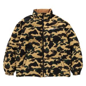 Куртка BAPE 1st Camo Reversible Down Jacket, Yellow