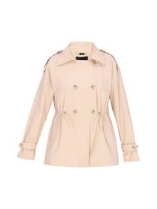Тренч faina, цвет light beige