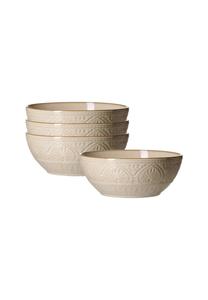 Набор из 4 обеденных тарелок Omara ø 23 см Omara Ritzenhoff & Breker, бежевые