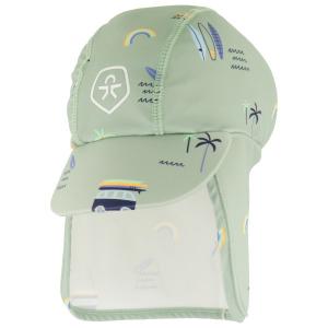 Детская шапочка аоп - кепка Color Kids, зеленый