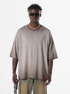 Классическая футболка VAMOS CLO Shirt Bachelor’s Button, цвет mottled brown