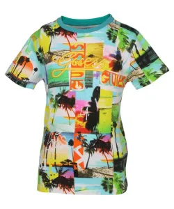 Футболка Regular fit Guess, зеленый