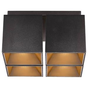 Потолочный светильник Nordlux Ethan, алюминий - 4-пламенный - черный - черный