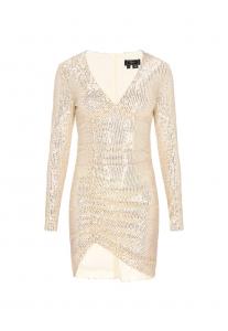 Коктейльное платье faina, золотой