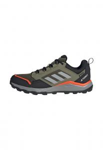 Кроссовки Adidas Terrex TRACEROCKER 2.0 GORE-TEX TRAIL, Olive Strata Charcoal Solid Grey Semi Impact Orange/Olive