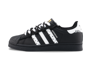 Adidas Originals Кроссовки для скейтбординга Superstar 2 Oreo, износостойкие, низкие, унисекс, черные, белые