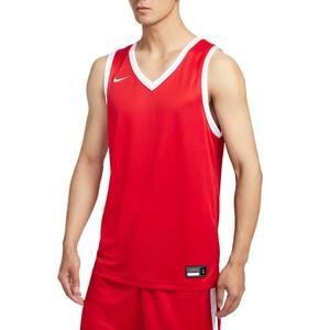 Nike Баскетбольная майка dri fit мужская university red