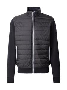 Толстовка с капюшоном на молнии bugatti, черный