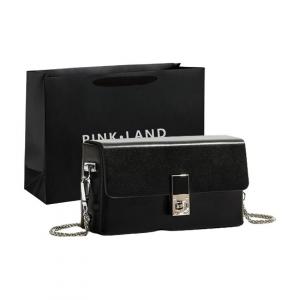 Женская сумка через плечо Pink·Land, Коричневый