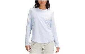 Футболка с втачным рукавом Women's Lululemon, светло-голубой