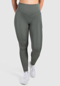 Леггинсы SOFTFEEL LETICIA LEGGINGS WITH POCKETS Smilodox, зеленый