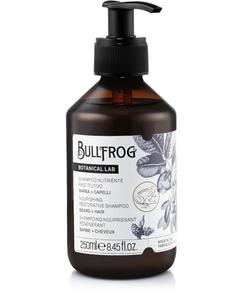 Bullfrog, Питательный шампунь для волос и бороды, 250 мл
