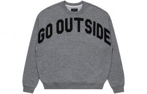 Толстовки X ROOTS унисекс с круглым вырезом, средней толщины, стандартного размера Clot, серый