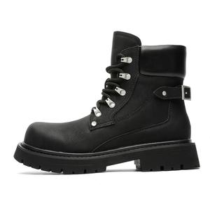 Мужские короткие ботинки Martin Get Cool, высота 5 см Dounkol, Black