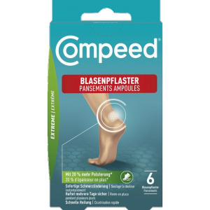 Экстремальный пузырчатый пластырь Compeed, 6 шт.