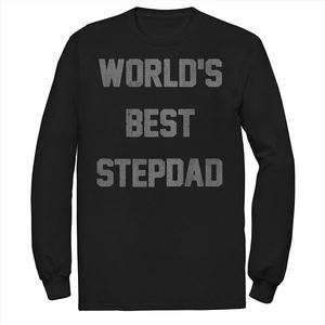 Футболка Big & Tall World's Best Stepdad Unbranded