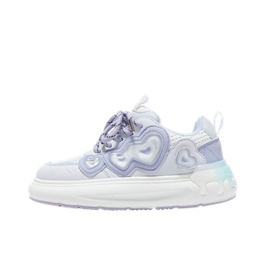 Нескользящие и дышащие низкие детские кроссовки для скейтбординга YeeHoO, фиолетовый