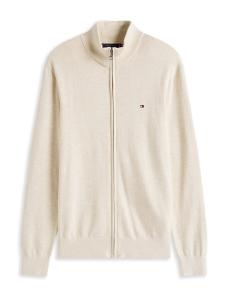 Вязаный кардиган TOMMY HILFIGER ESSENTIAL, бежевый