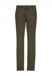 Джинсы облегающего кроя MID RISE s.Oliver, оливковый