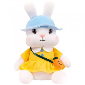 Плюшевая кукла Chino Rabbit Backpack Barbne, желтый